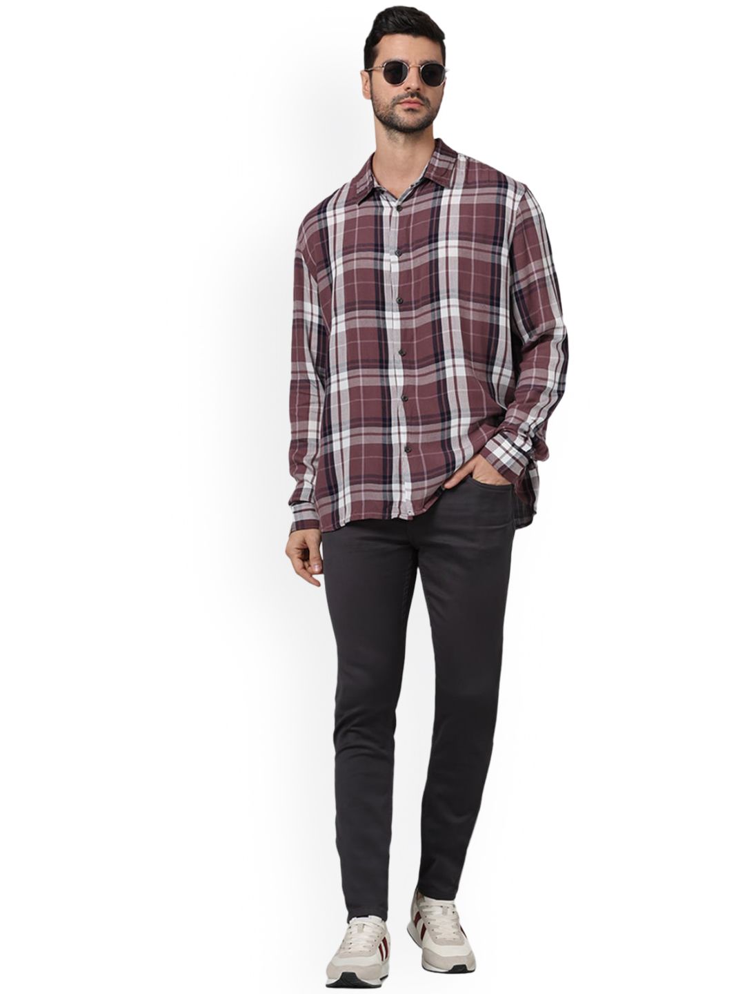 Celio* Cotton Slim Fit Grey Jean