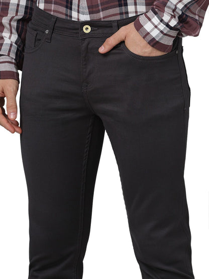 Celio* Cotton Slim Fit Grey Jean