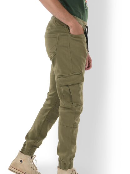 Green Slim Fit Trousers