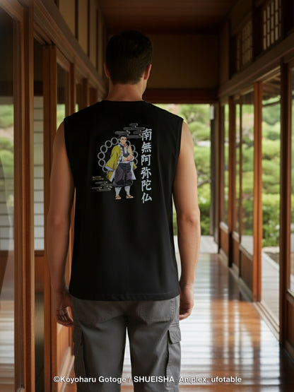 Celio Men Black Printed Oversized Cotton Demon Slayer T-Shirt