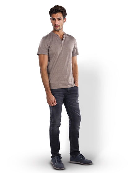 Black Straight Slim Fit Soft Touch Jeans