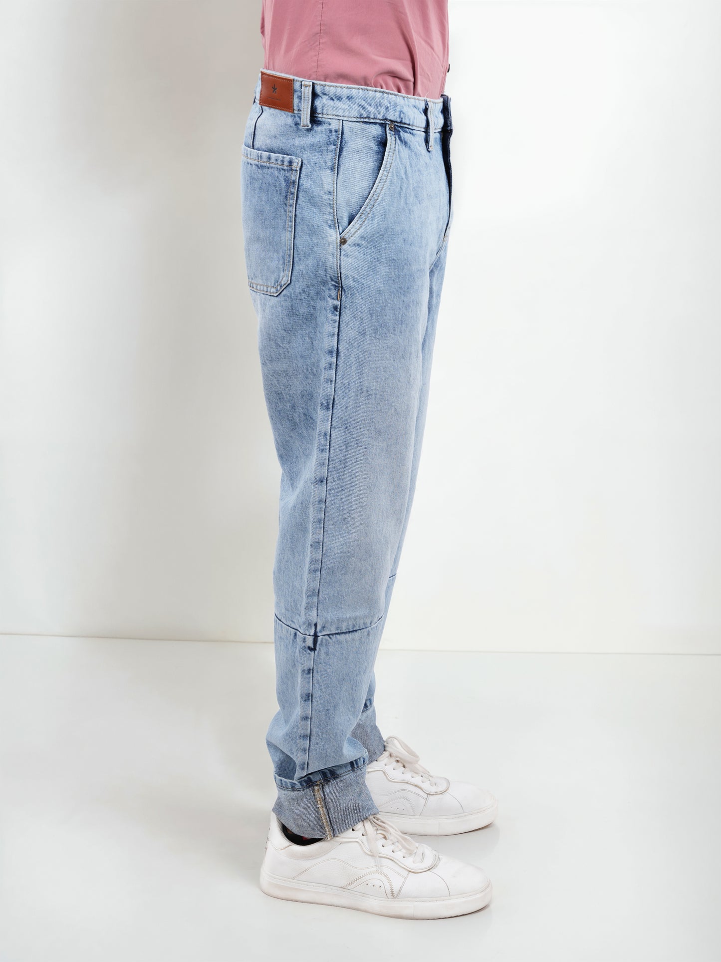 Blue Loose Fit Jeans