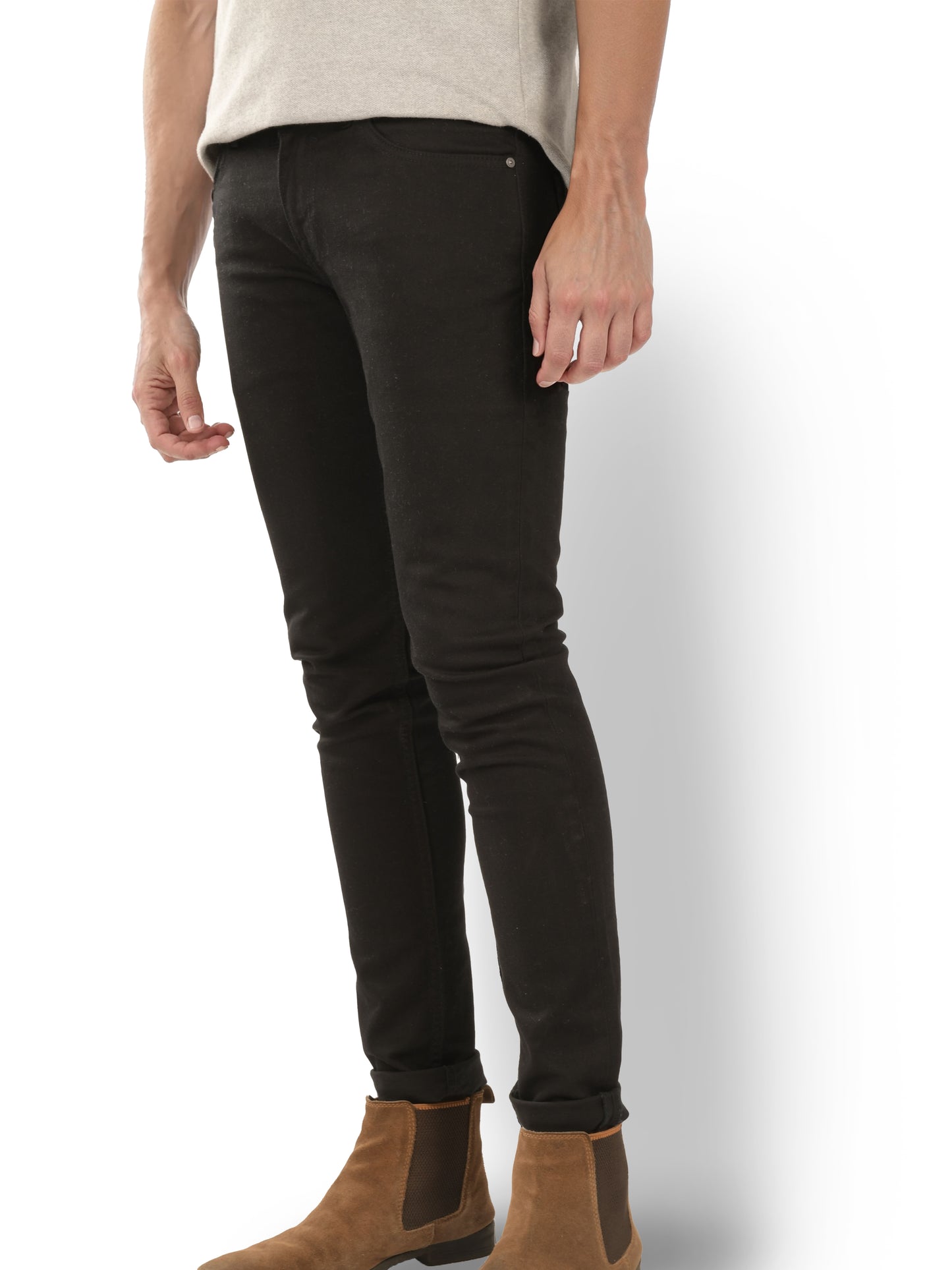 Black Skinny Fit Stay Dark Jeans