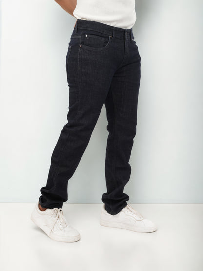 Blue Straight Slim Fit Jeans