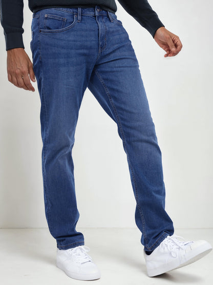 Blue Straight Fit Jeans