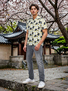 Celio* Pokemon Men Multi Printed Regular Fit Cotton Shirt