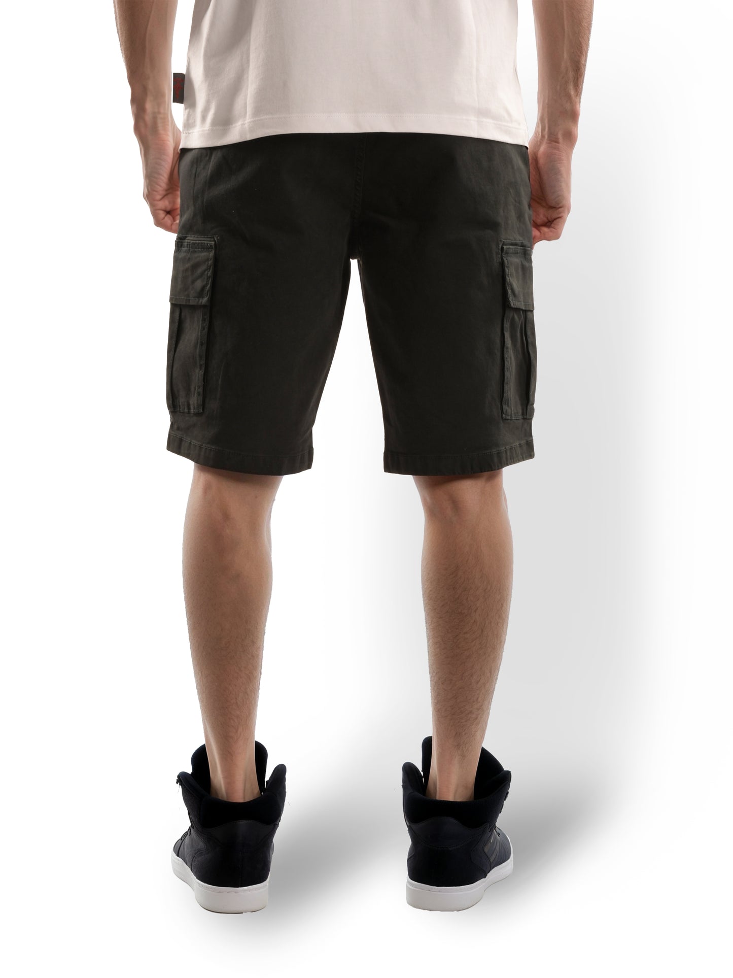 Black Regular Fit Shorts