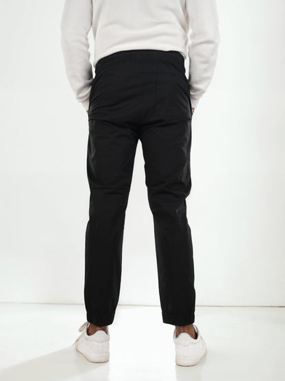 Black Slim Fit Trousers