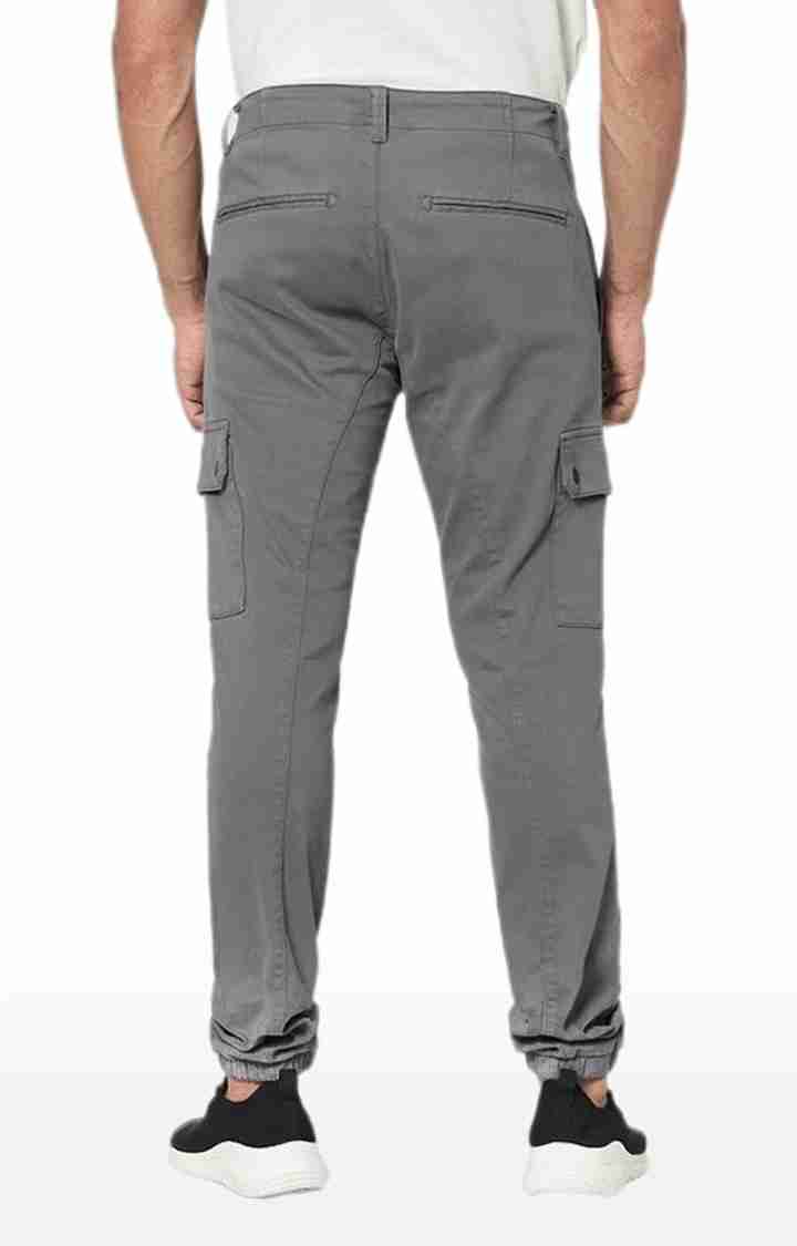 Grey Slim Fit Trousers