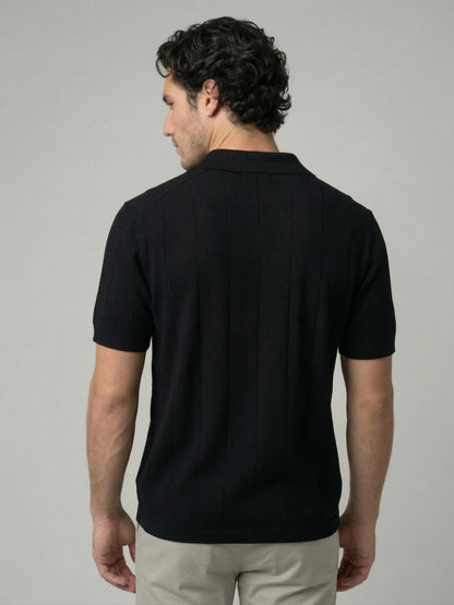 Celio Mens Black Solid Regular Fit Cotton T-Shirts