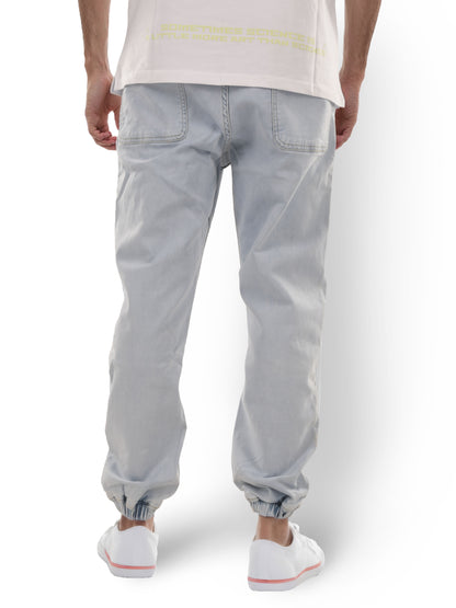 Blue Slim Fit Trousers