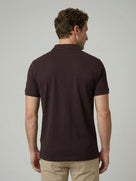 Celio Mens Brown Solid Slim Fit Cotton T-Shirts