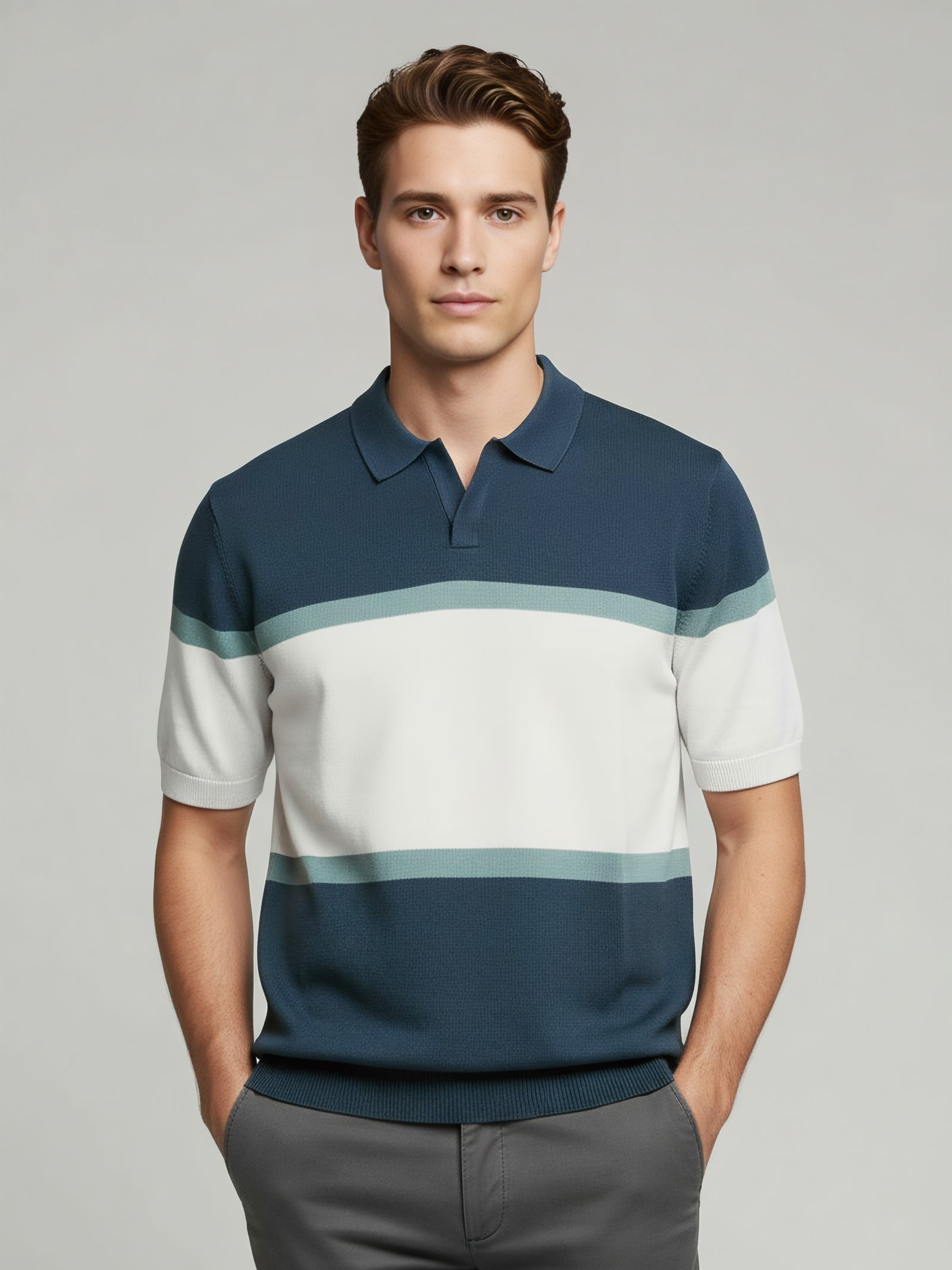 Celio* Cotton Colourblocked T-Shirts