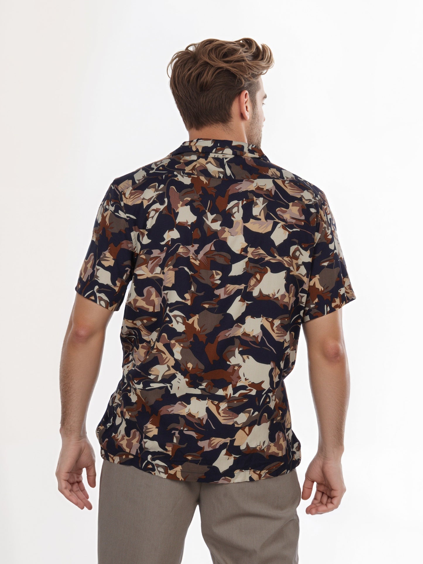 Celio* Men Multi Printed Regular Fit Viscose Shirt