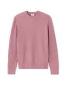 Regular Fit 100% Cotton Crew Neck Sweaters - Pink