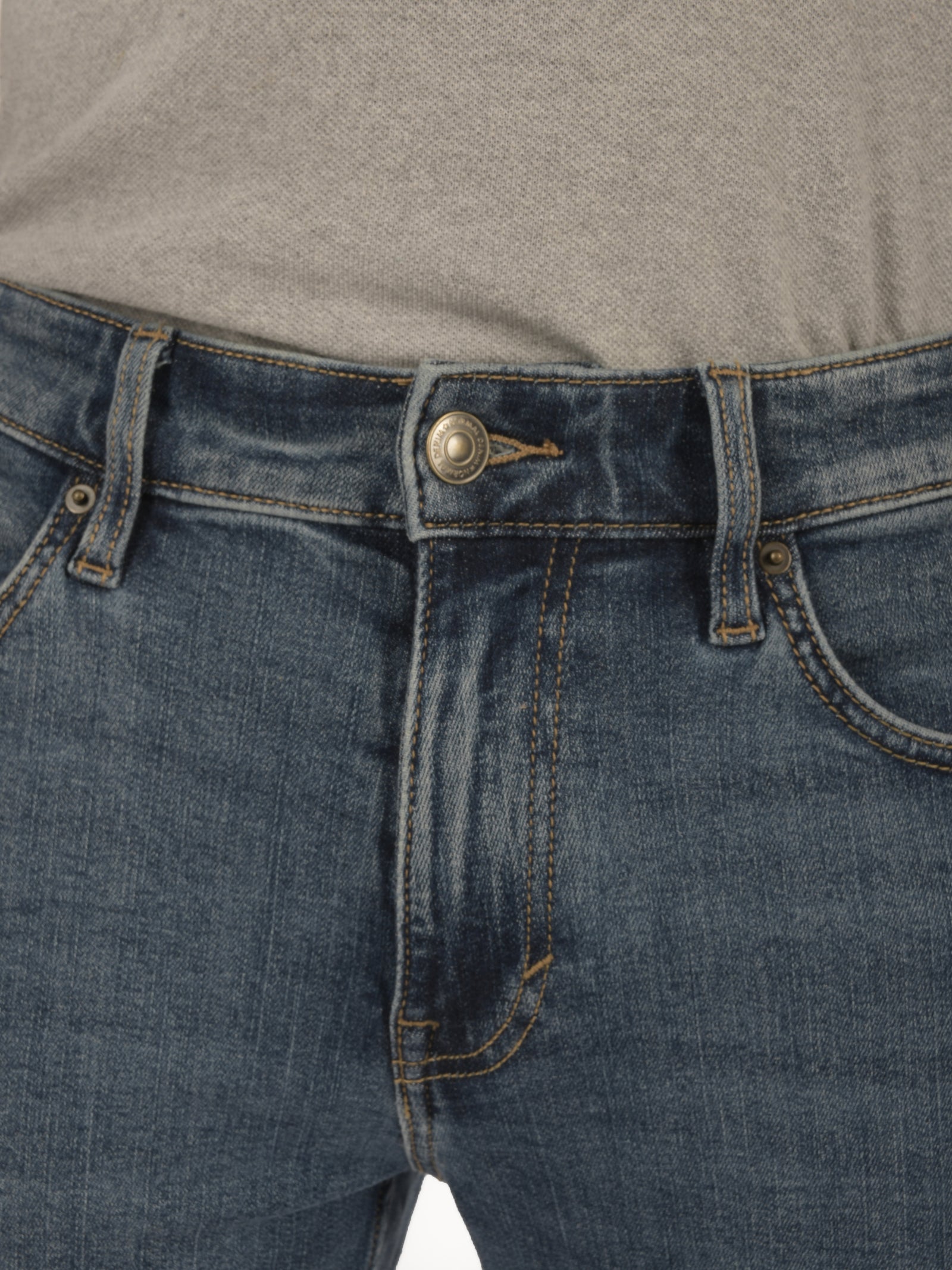 Celio* Solid Cotton Blue Regular Fit Men Jeans