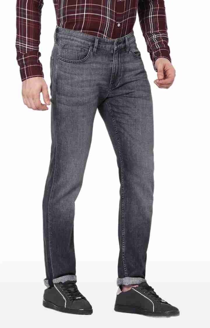 Black Straight Slim Fit Soft Touch Jeans