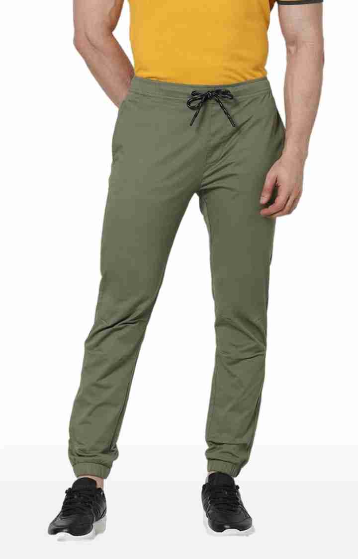 Green Skinny Fit Joggers