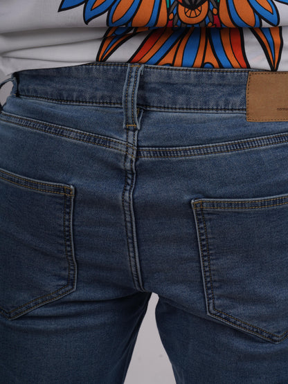 Blue Straight Fit Jeans