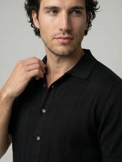 Celio Mens Black Solid Regular Fit Cotton T-Shirts