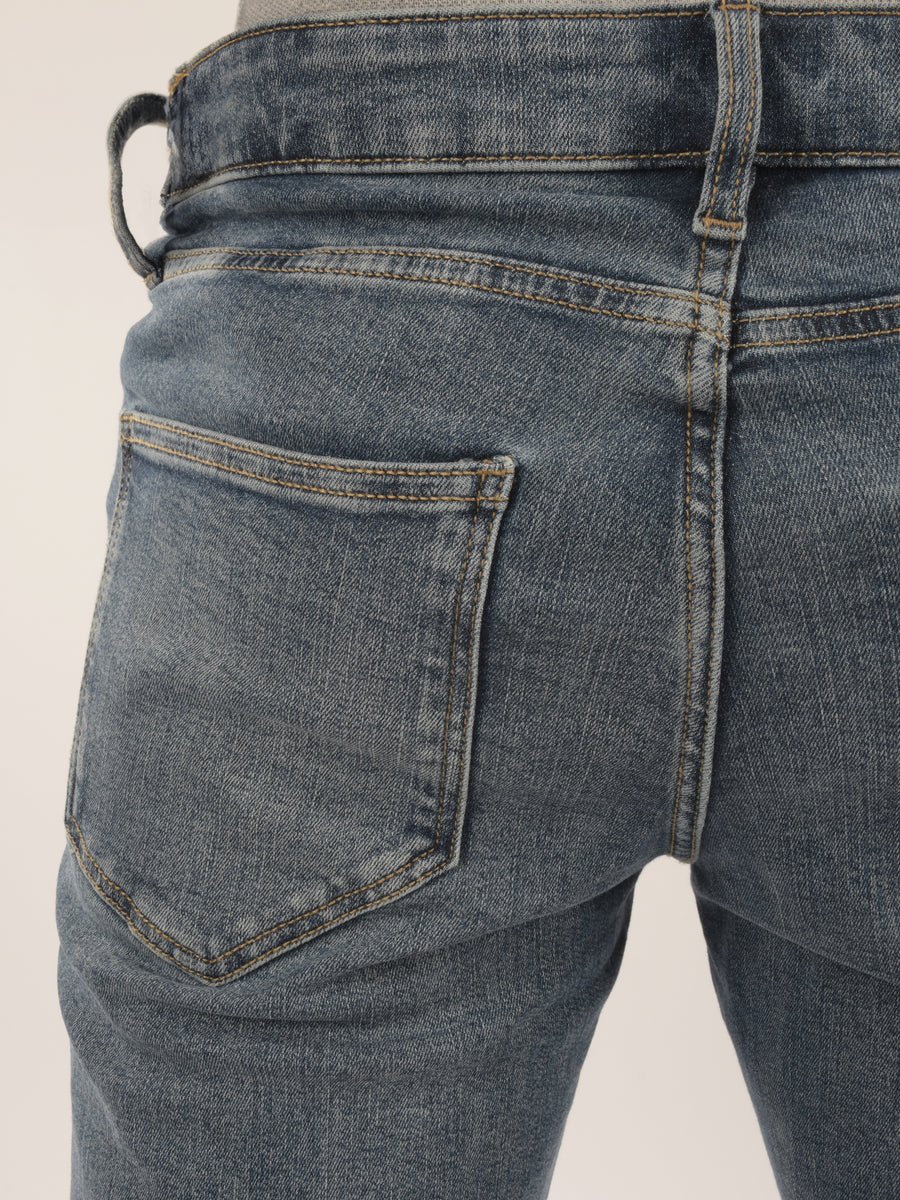 Celio* Solid Cotton Blue Regular Fit Men Jeans
