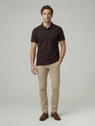 Celio Mens Brown Solid Slim Fit Cotton T-Shirts