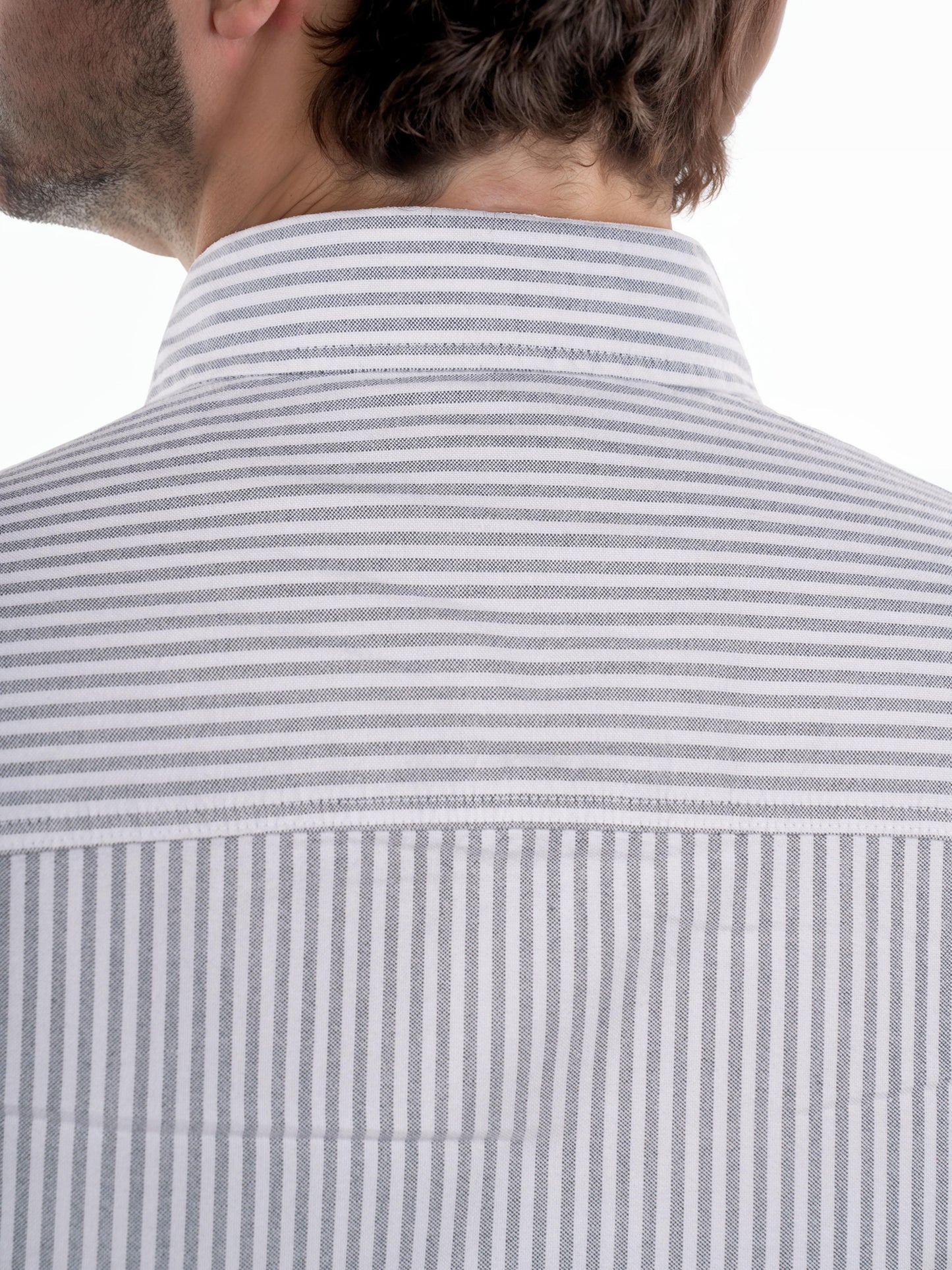 White Striped Cotton Shirt