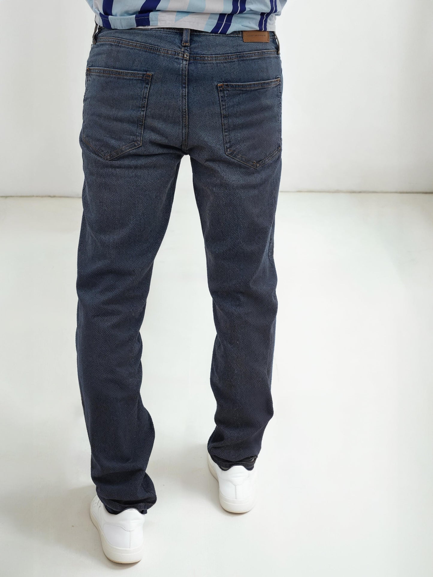 Blue Straight Fit Jeans