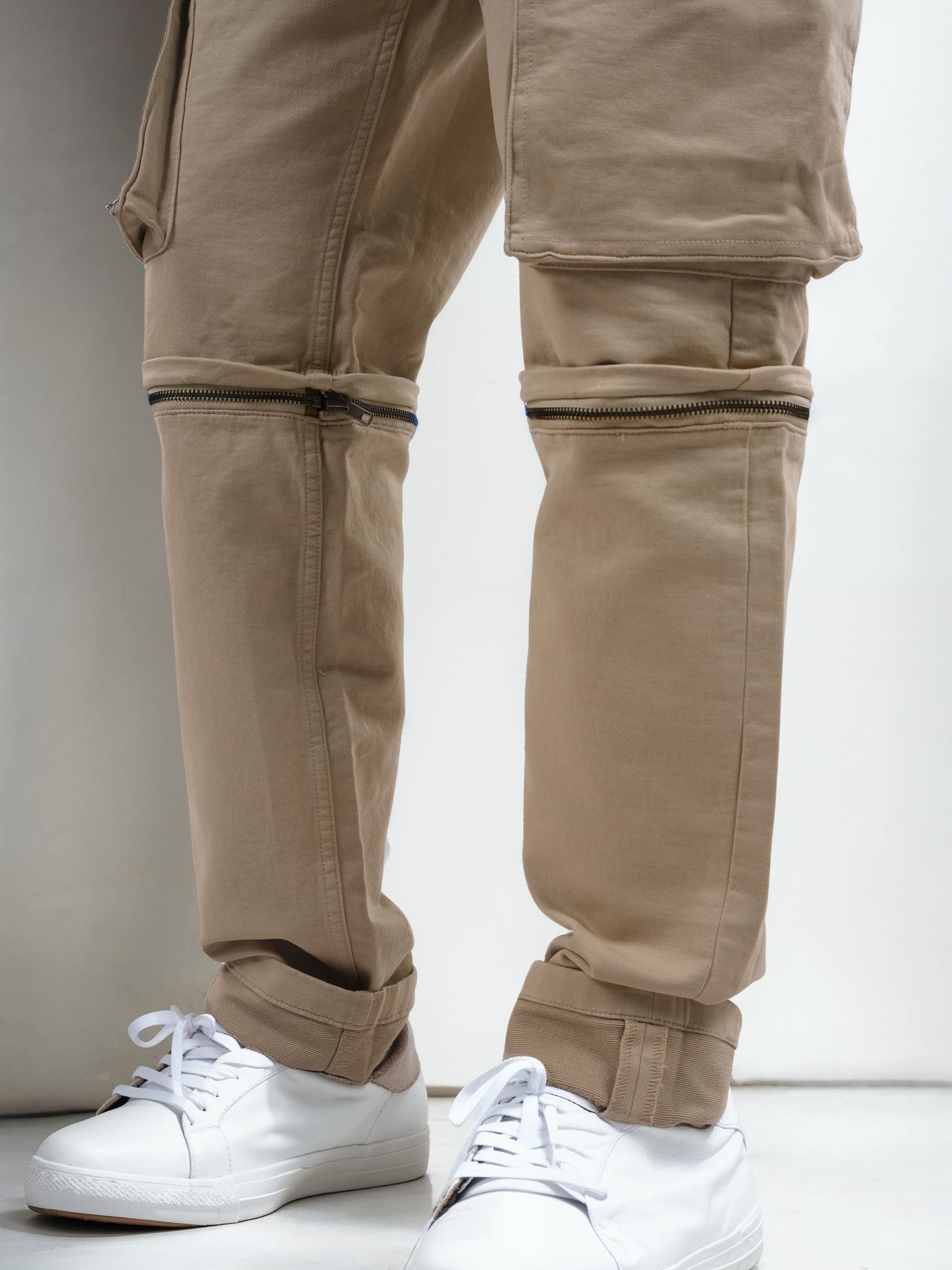 Beige Slim Fit Jeans