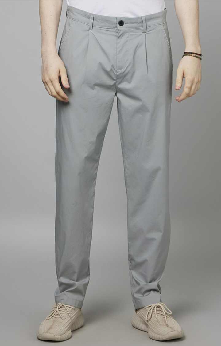 Olive Relaxed Fit Trousers