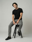 Celio Mens Black Solid Slim Fit Cotton T-Shirts