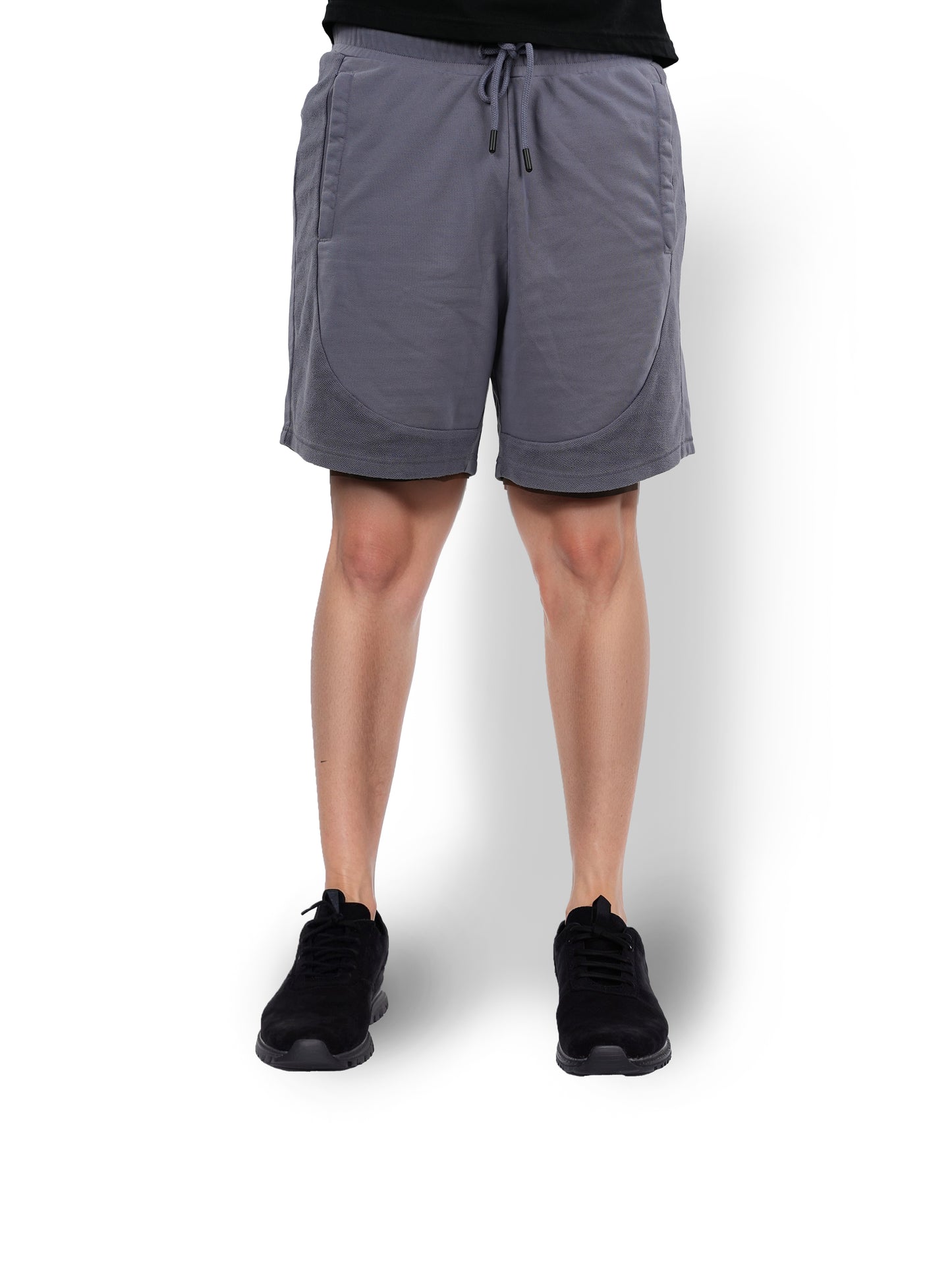 Purple Regular Fit Shorts