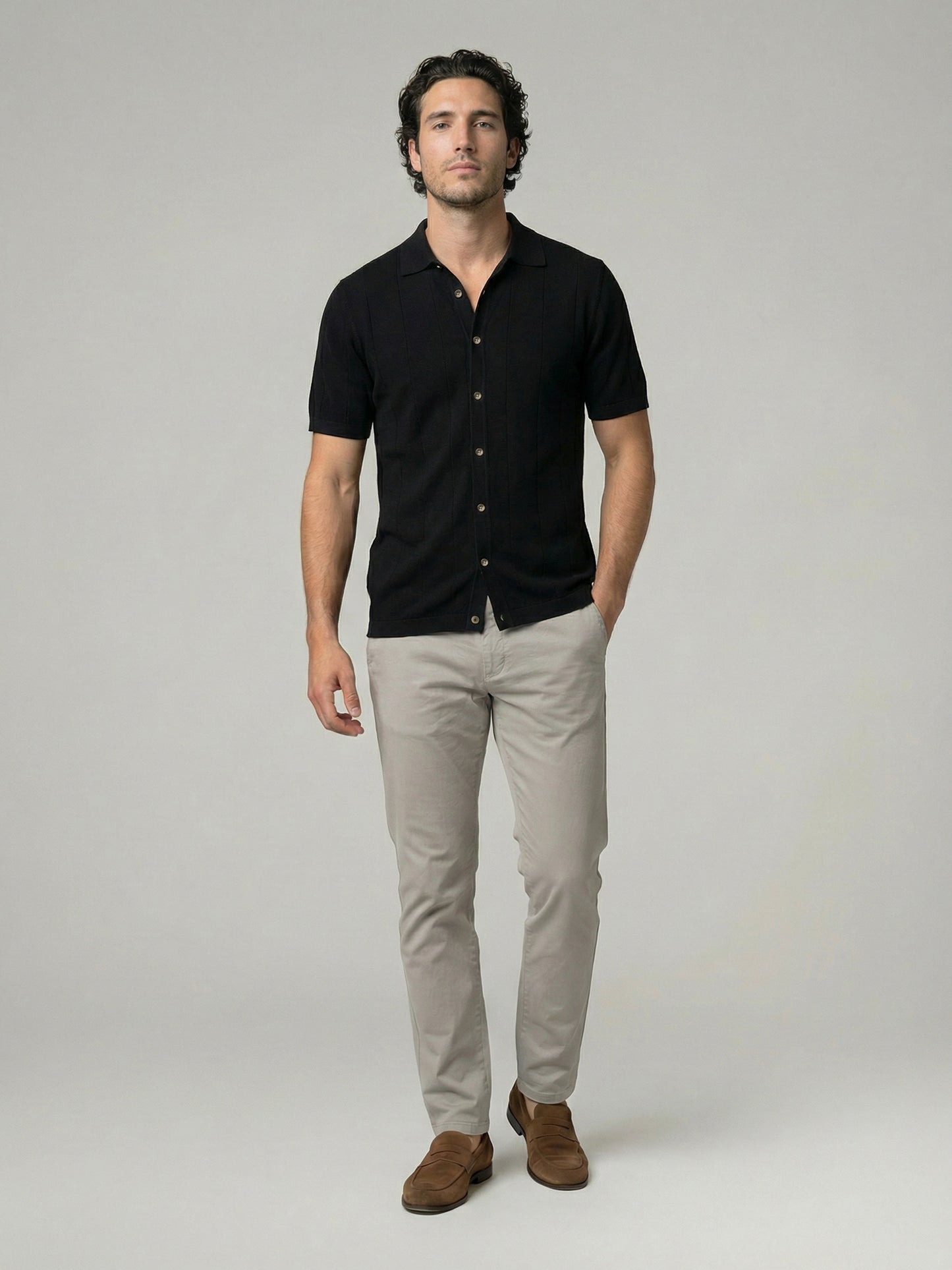 Celio Mens Black Solid Regular Fit Cotton T-Shirts