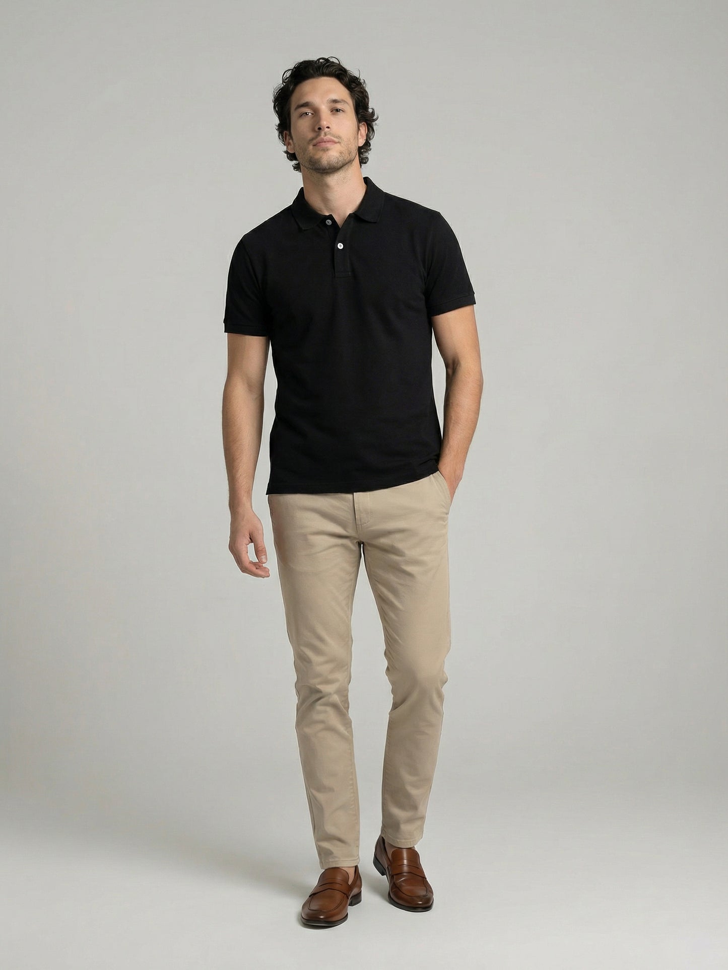 Celio Mens Black Solid Slim Fit Cotton T-Shirts