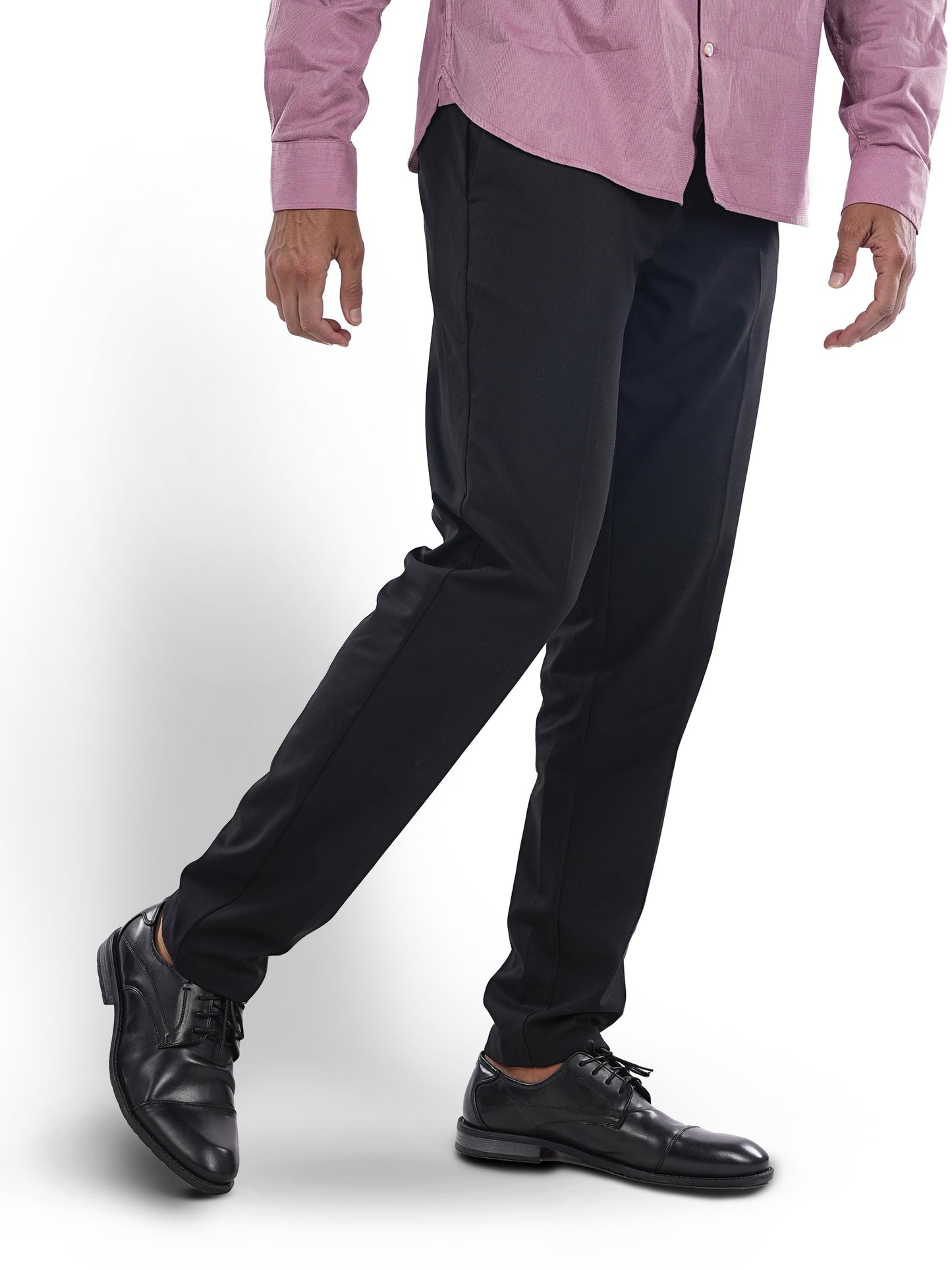 Black Slim Fit Trousers