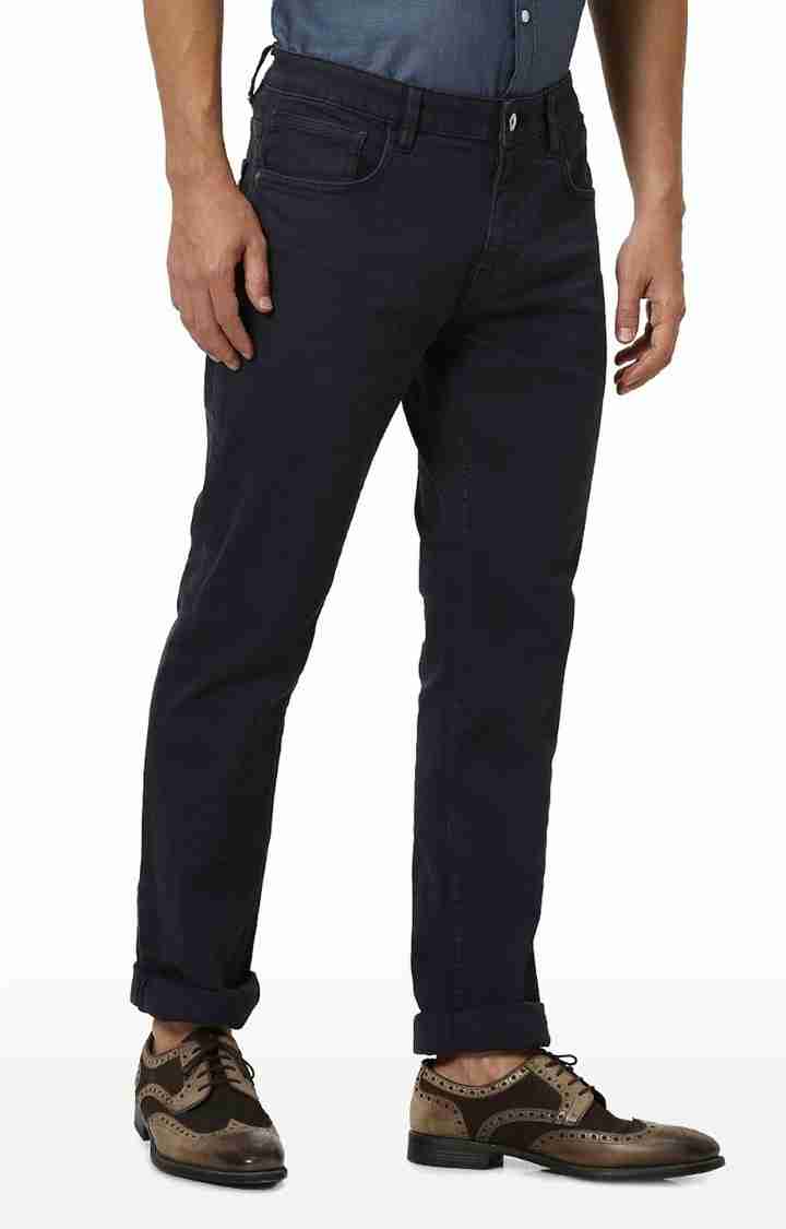 Navy Blue Slim Fit Jeans