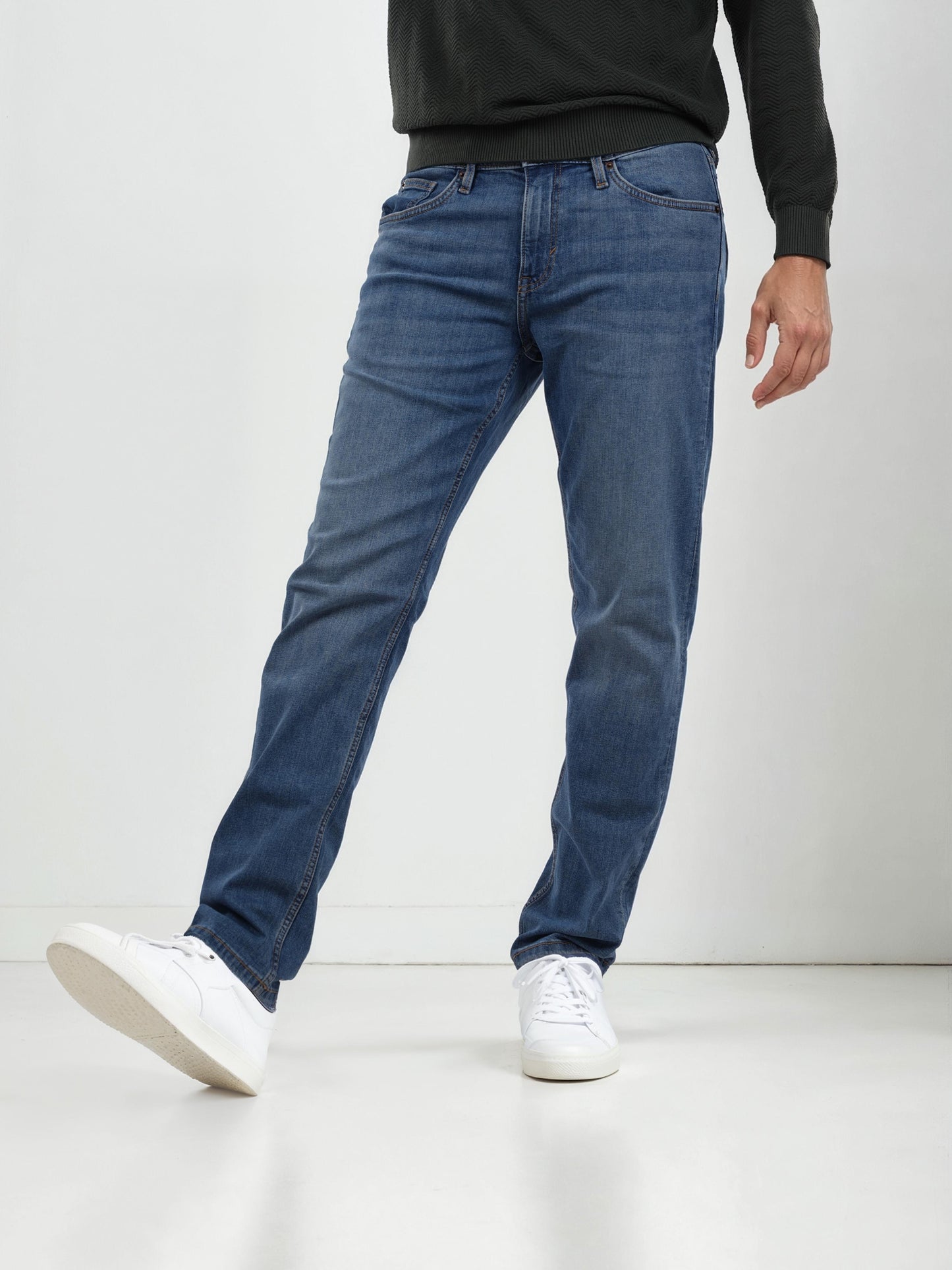 Blue Straight Fit Jeans