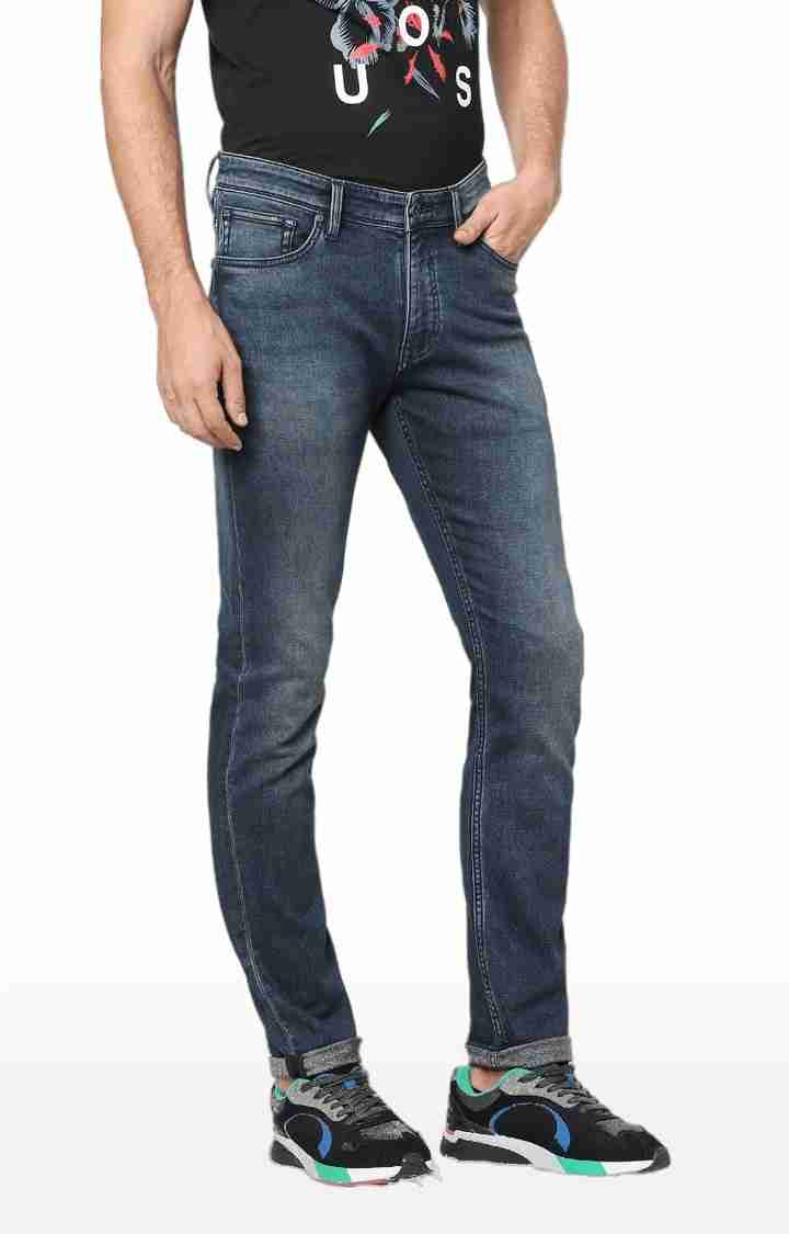 Navy Blue Slim Fit Jeans