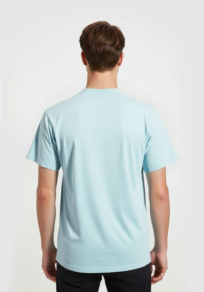 Celio* Pokemon Men Blue Printed Regular Fit Cotton T-shirt