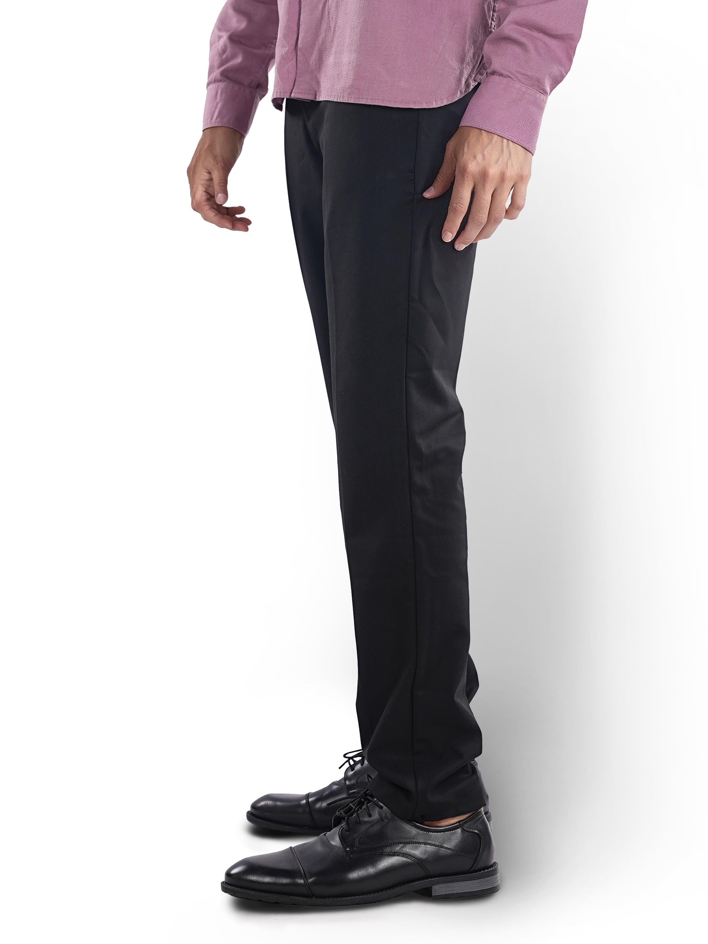 Black Slim Fit Trousers