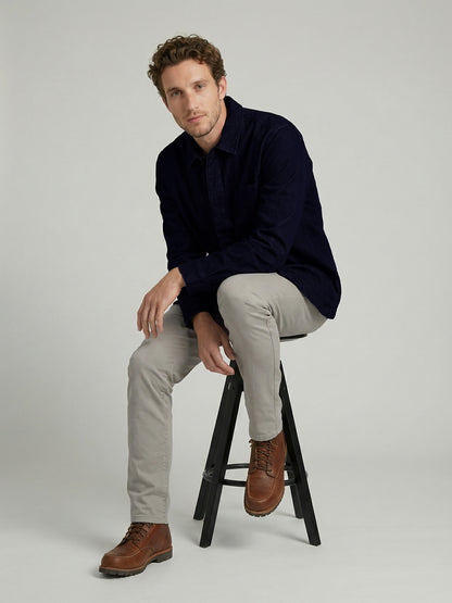 Celio Mens Navy Solid Regular Fit Cotton Shirts
