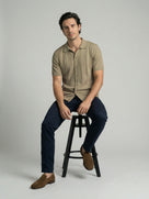 Celio Mens Beige Solid Regular Fit Cotton T-Shirts