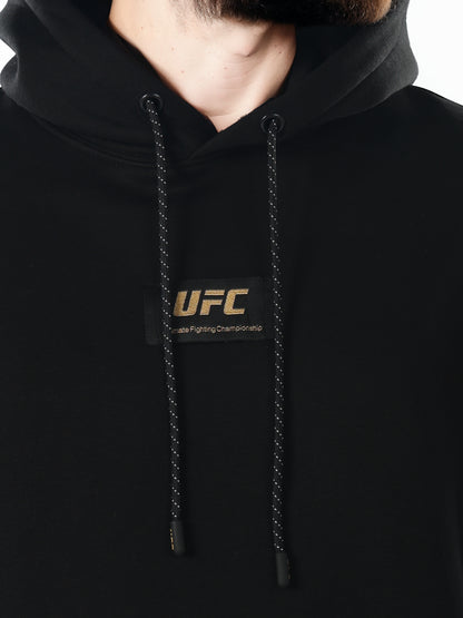 UFC - Black Printed Cotton Sweatshirt