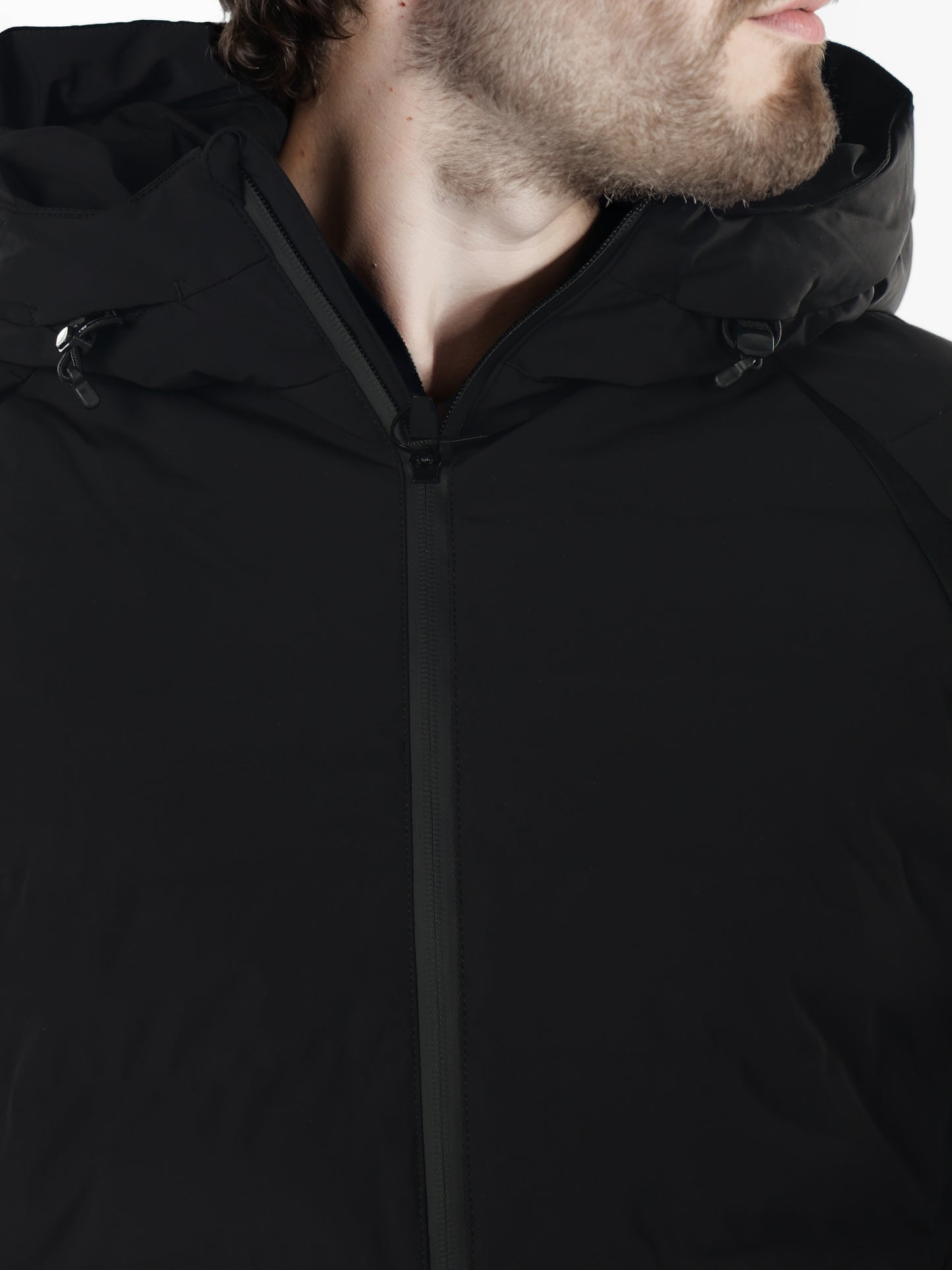 Chamonix - Black Solid Polyamide Jacket