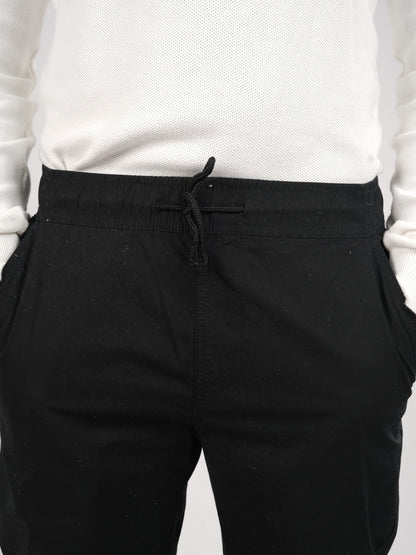 Black Slim Fit Trousers