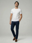 Celio Mens White Solid Slim Fit Cotton T-Shirts