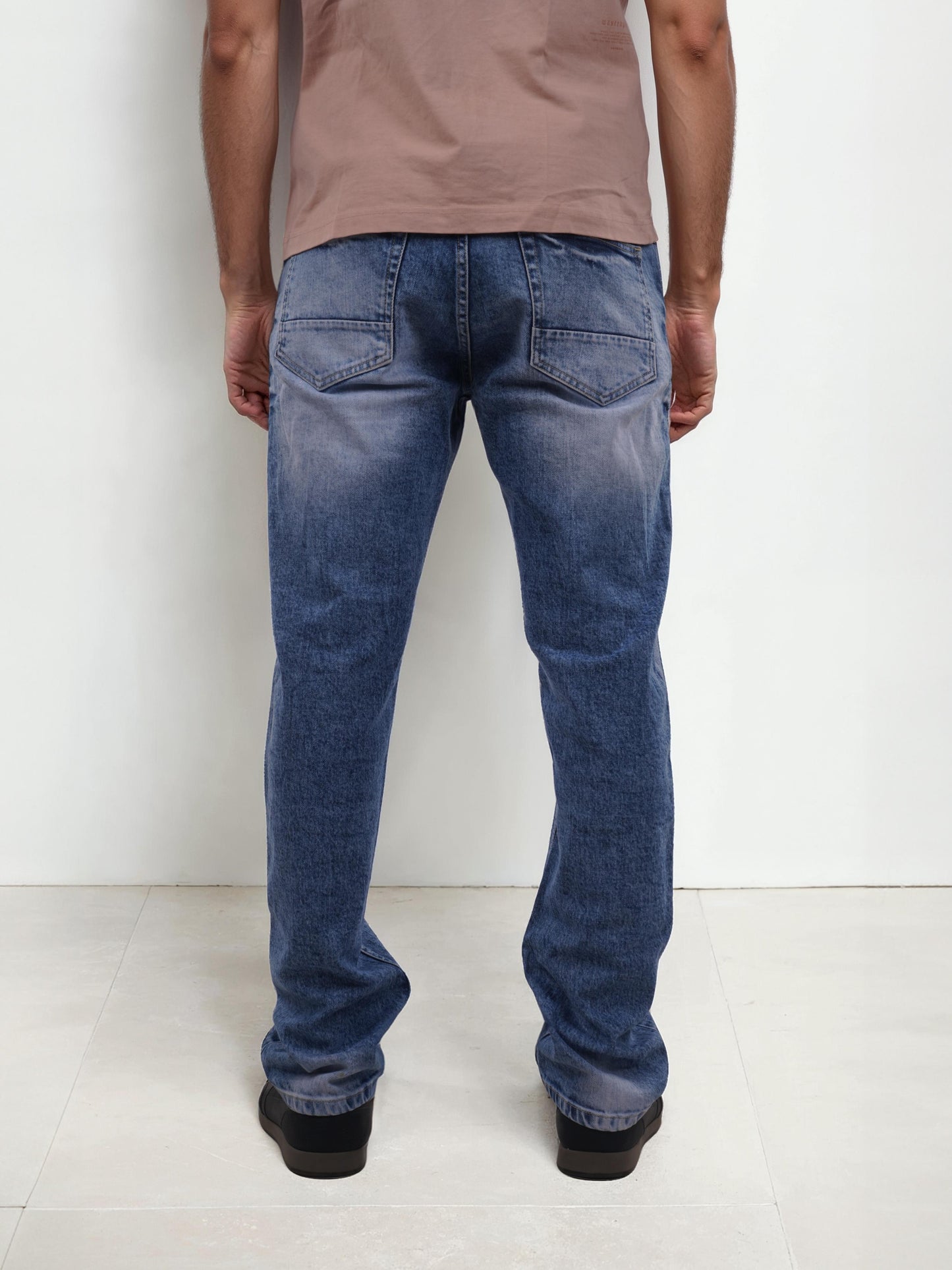 Blue Straight Fit Jeans