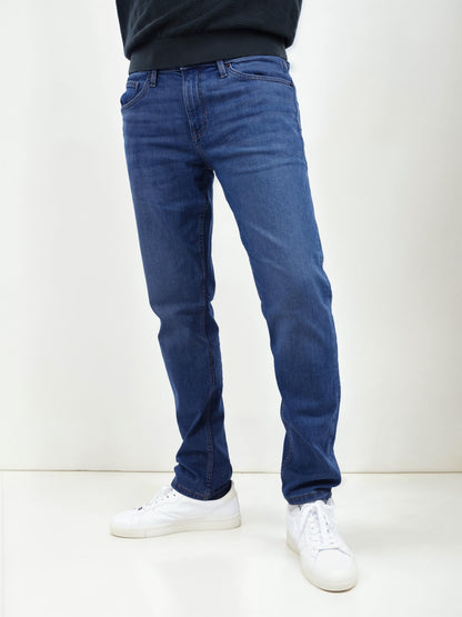 Blue Straight Fit Jeans