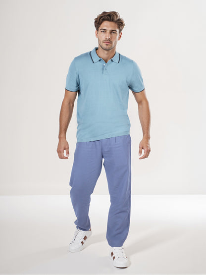 Celio* Men Green Solid Regular Fit Cotton T-Shirt