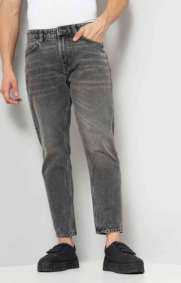 Grey Relaxed Fit Jeans